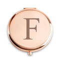 Custom Monogrammed Compact Mirror Gift