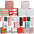 Lulu Home Festive Gift Bags 24-Pack Variety Sizes