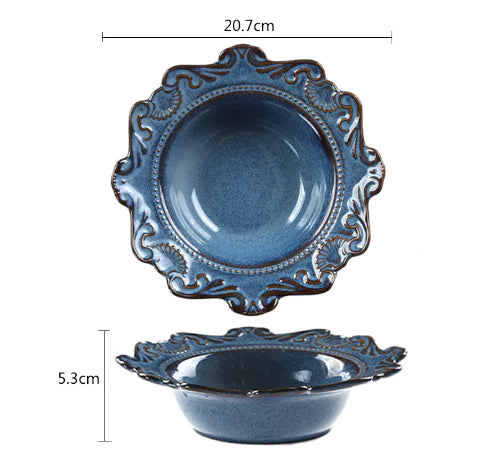 Elegant Baroque Porcelain Dinnerware