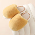 Fuzzy Winter Plush Rabbit Fur House Slippers