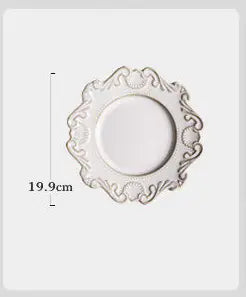 Elegant Baroque Porcelain Dinnerware