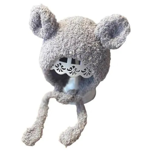 Lightweight Knitted Children's Winter Hats with Ear Protection