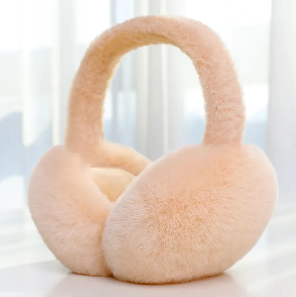 Chic Winter Rabbit Fur Earmuffs