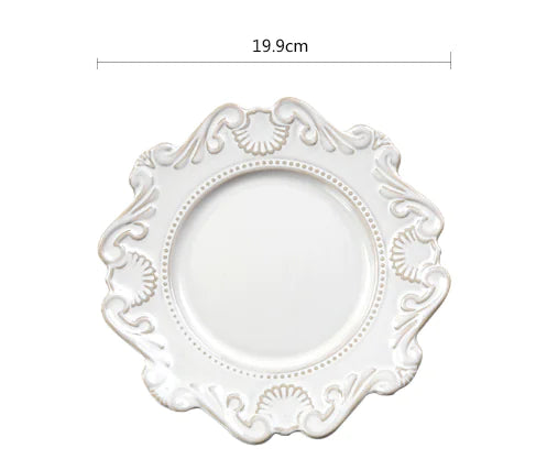 Elegant Baroque Porcelain Dinnerware
