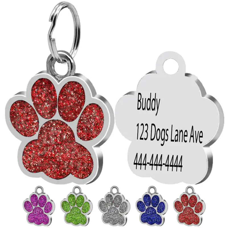 Custom Pet Flash Tag - Colorful Gift for Pet Owners