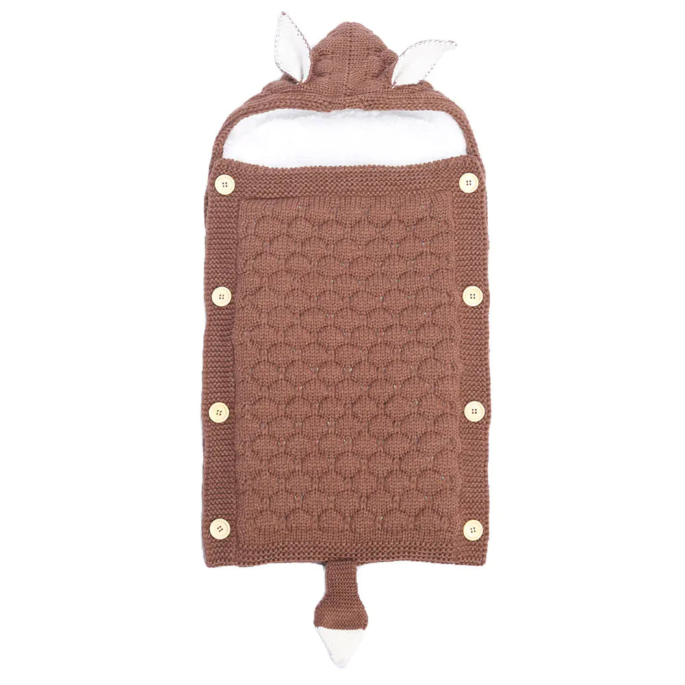 Baby Knitted Rabbit Ear Sleep Sack