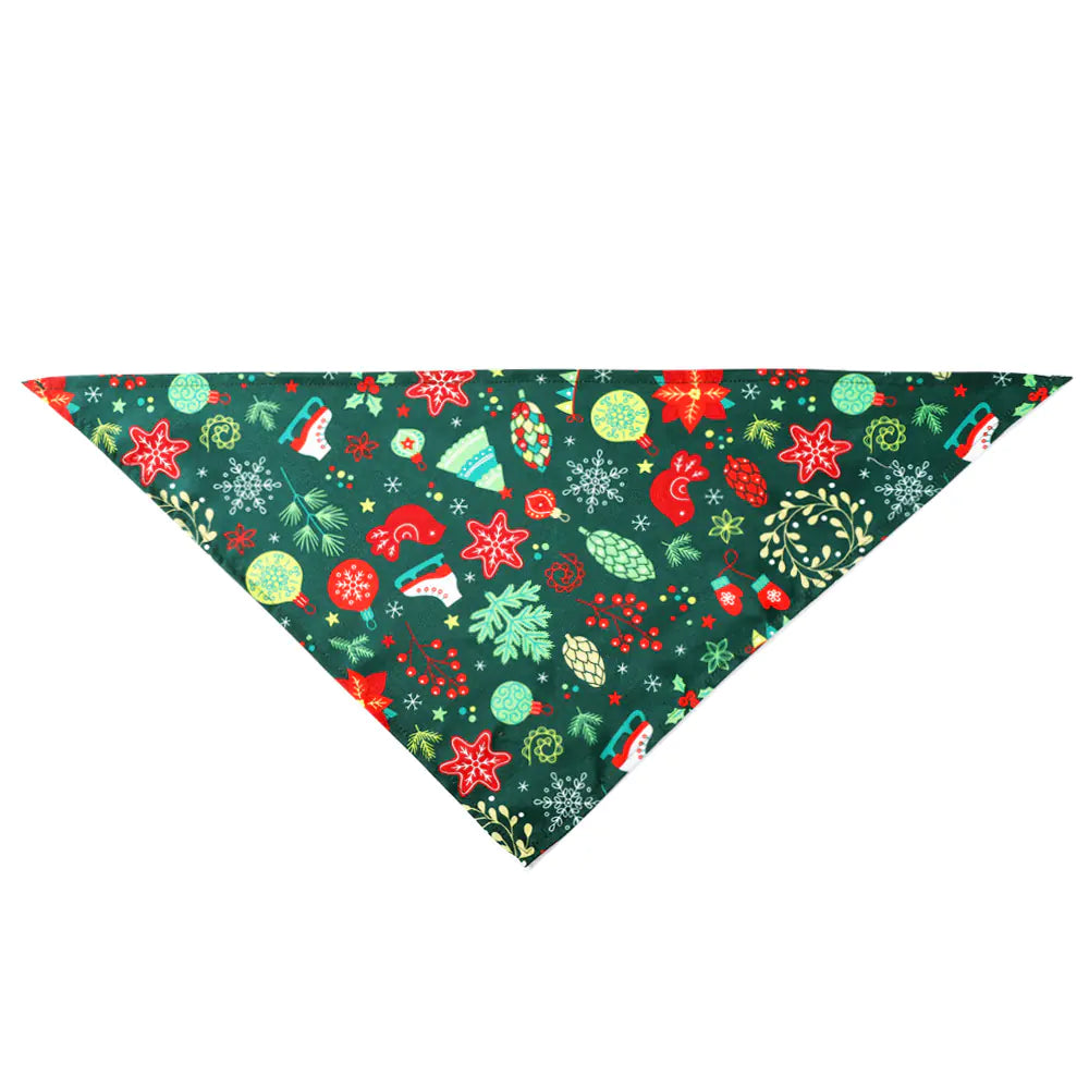 Holiday Cheer Pet Scarf - Festive Design for Pets