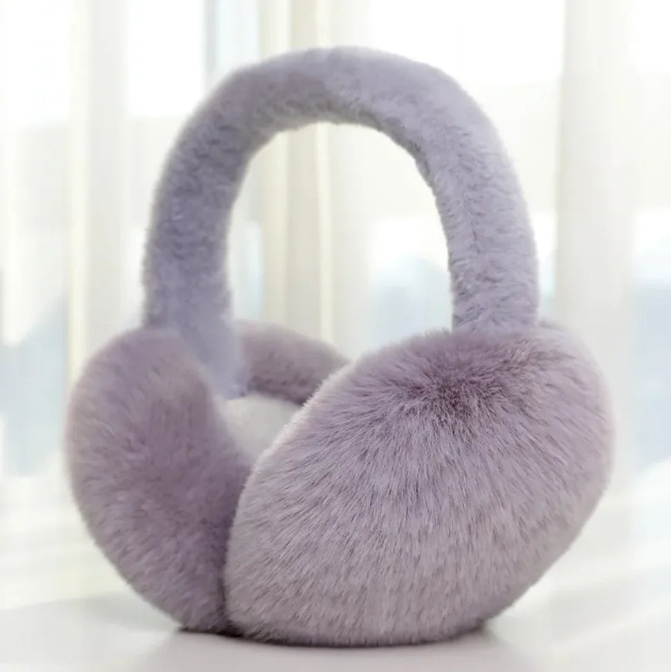 Chic Winter Rabbit Fur Earmuffs