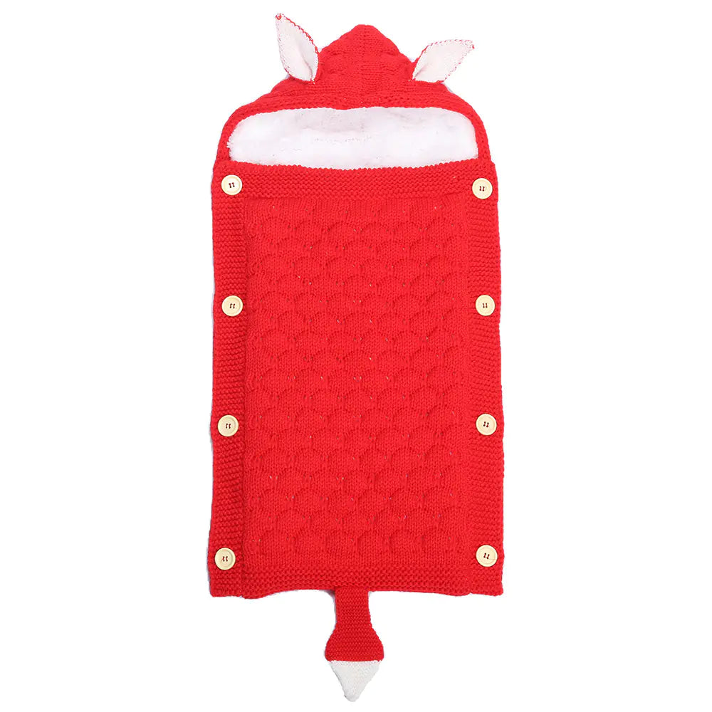 Baby Knitted Rabbit Ear Sleep Sack