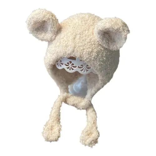 Lightweight Knitted Children's Winter Hats with Ear Protection