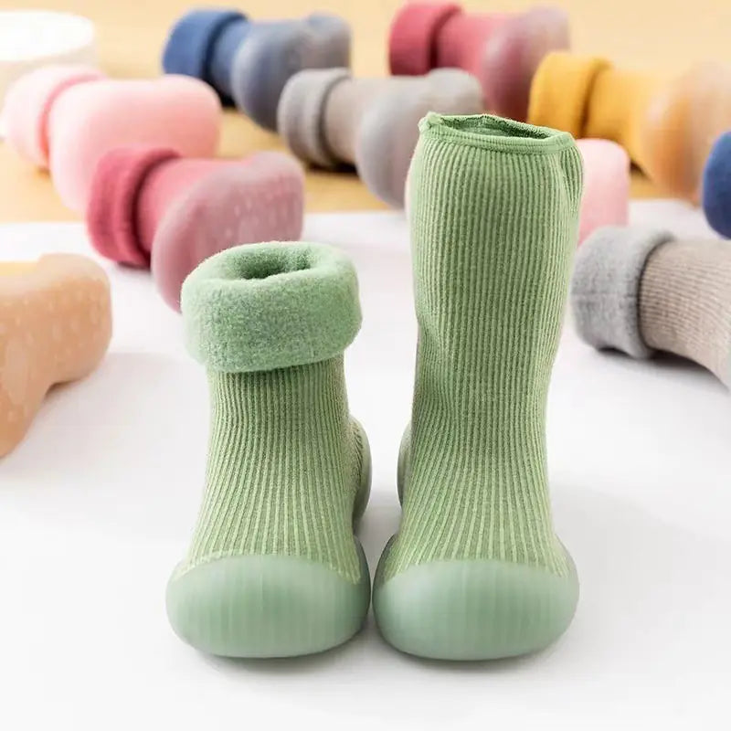Cozy Lamb's Wool Baby Walking Shoes