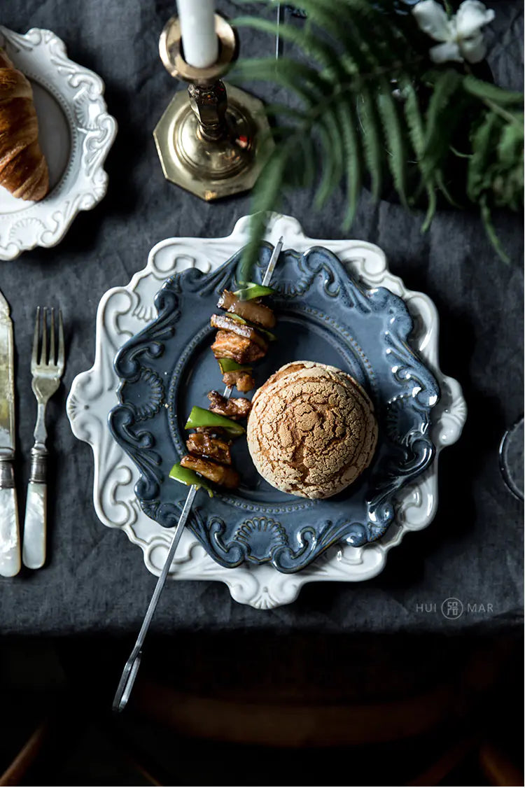 Elegant Baroque Porcelain Dinnerware