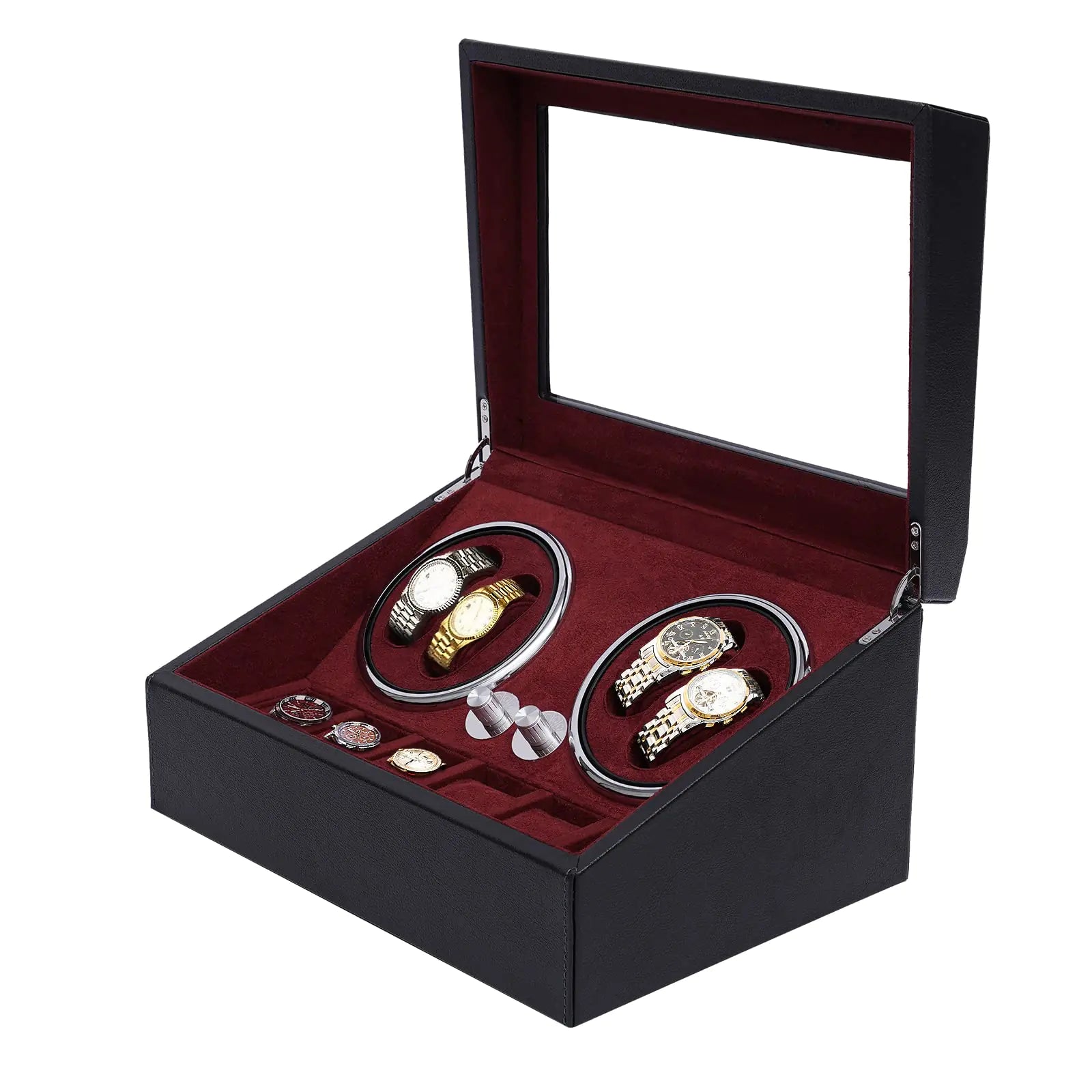 Elegance 4+6 Automatic Watch Winder with LED