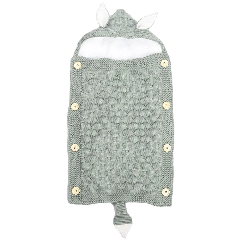 Baby Knitted Rabbit Ear Sleep Sack