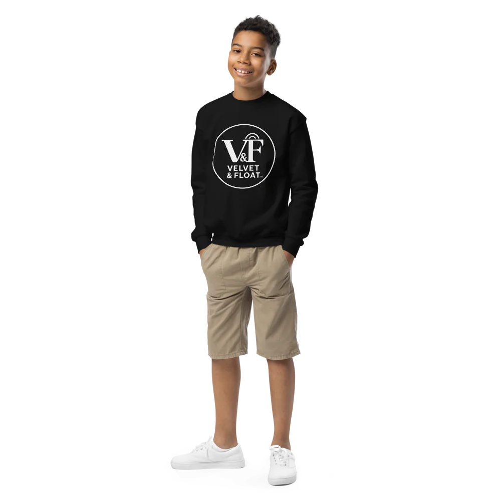 Rep Velvet & Float-Youth Crew Neck Sweatshirt | Gildan 18000B