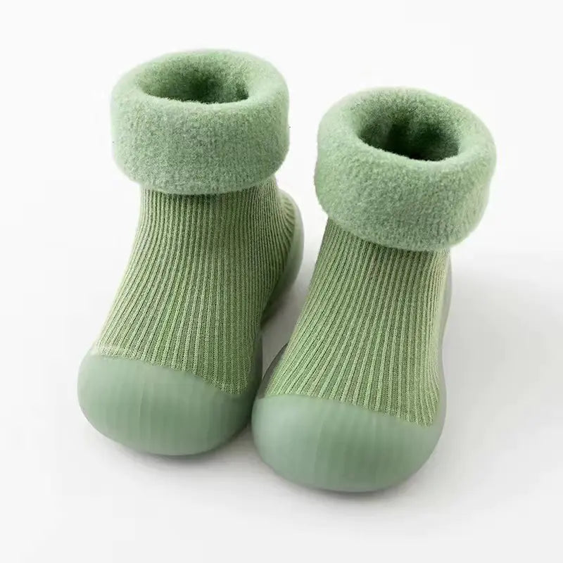 Cozy Lamb's Wool Baby Walking Shoes
