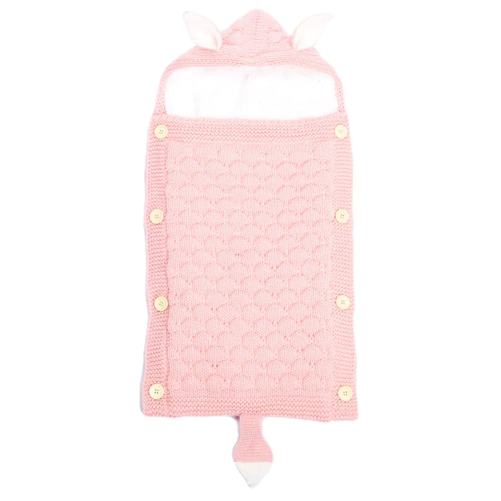 Baby Knitted Rabbit Ear Sleep Sack