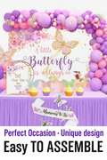 Butterfly Baby Shower Decoration