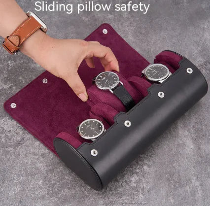 Leather Voyage Watch Case