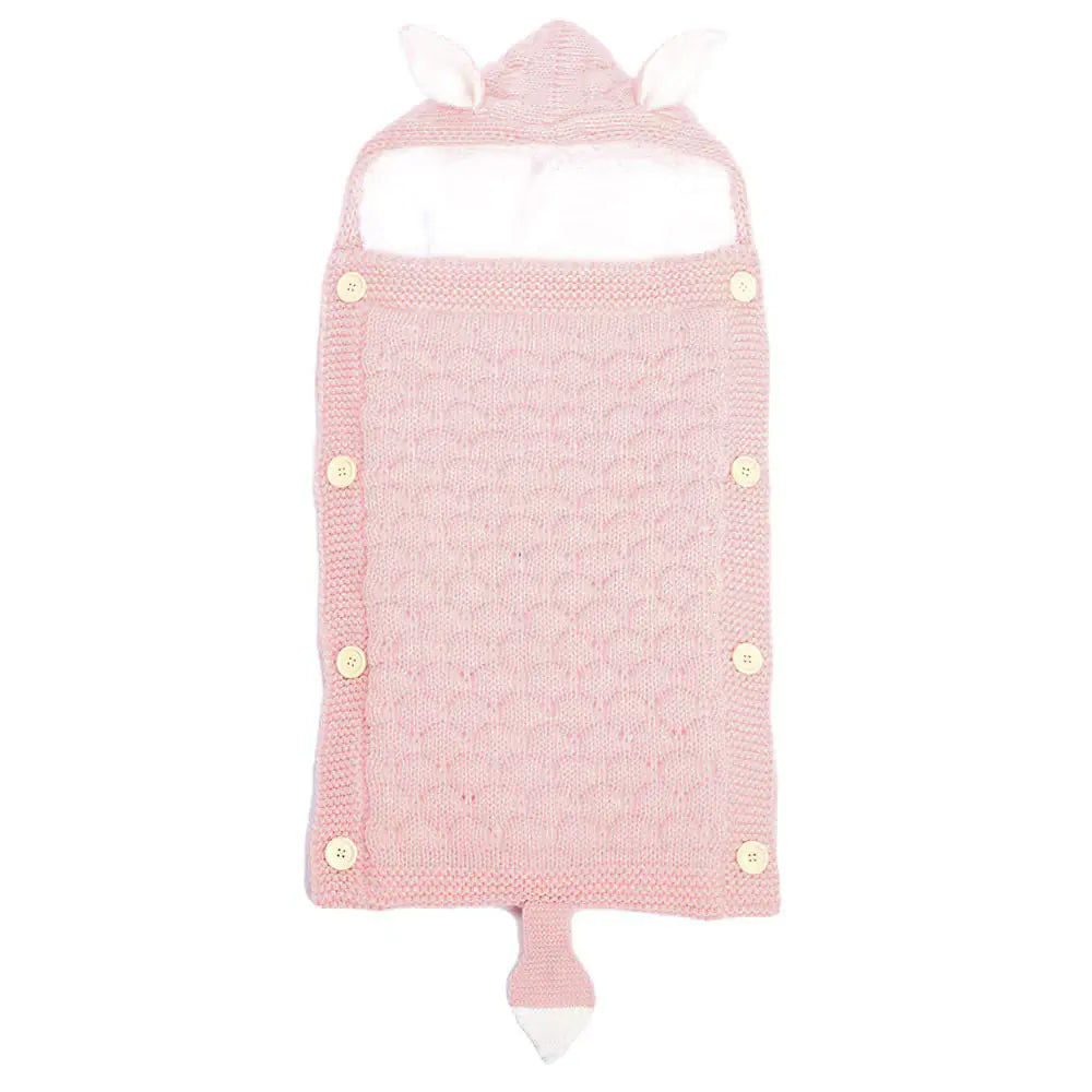Baby Knitted Rabbit Ear Sleep Sack