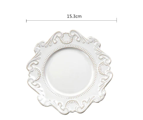 Elegant Baroque Porcelain Dinnerware