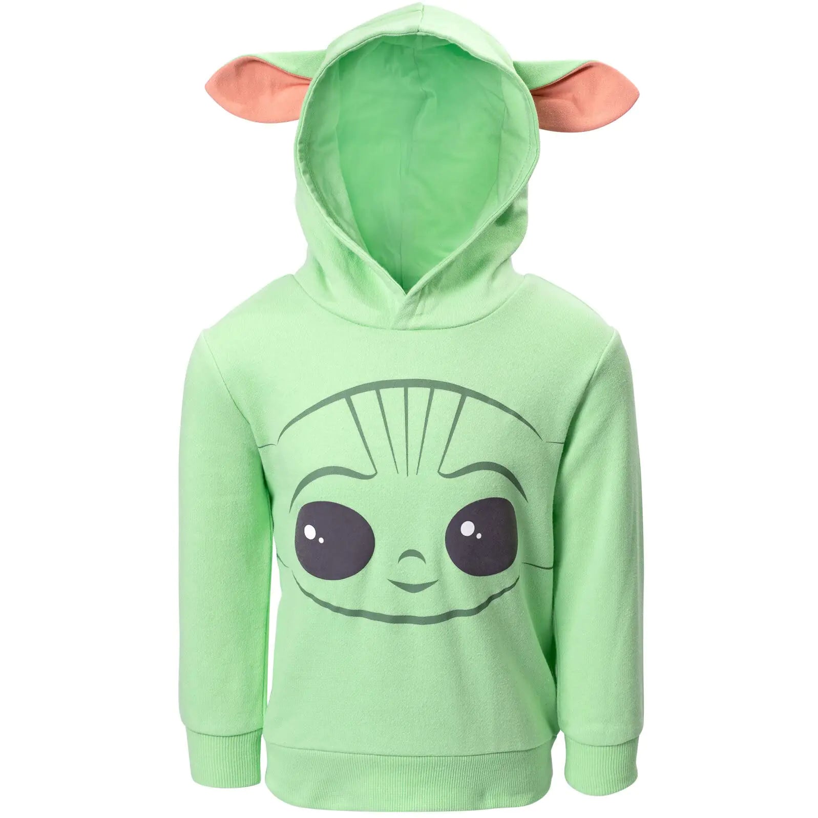 Mandalorian Baby Yoda Hoodie Green 10-12