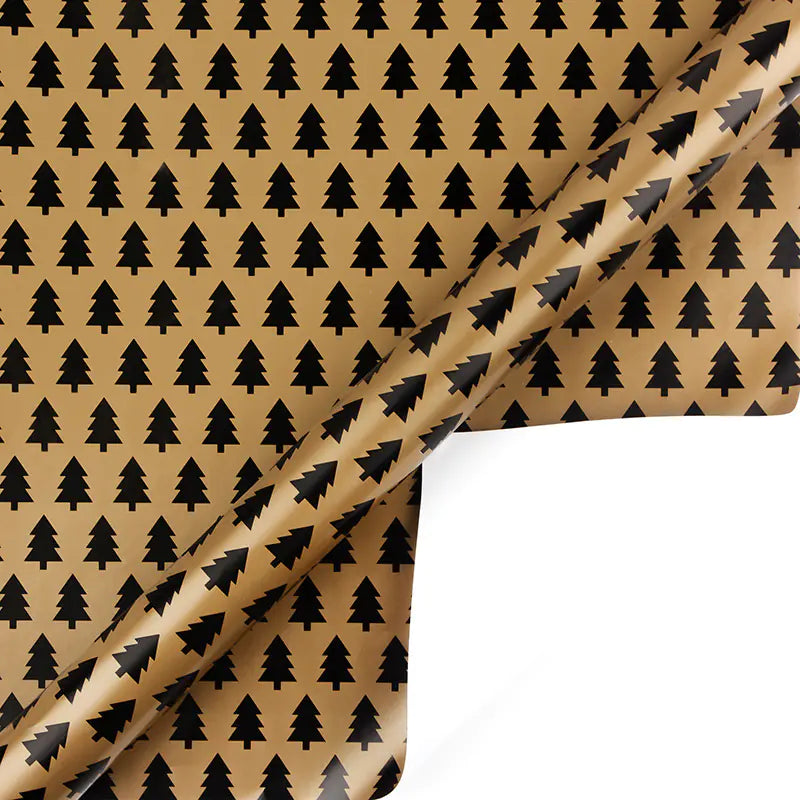 Elegant Bronze Gold Dot Wrapping Paper
