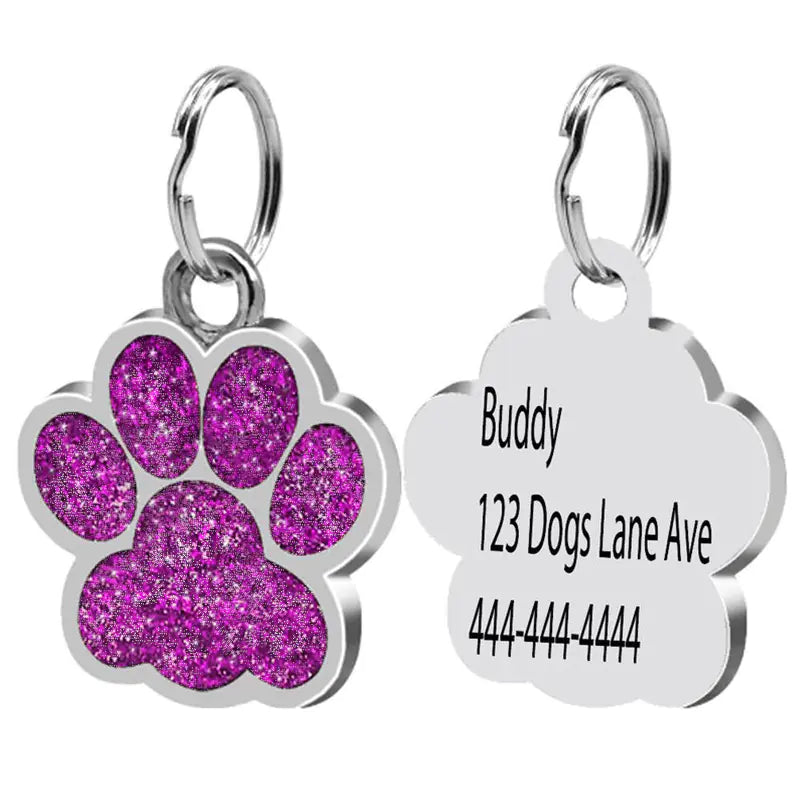 Custom Pet Flash Tag - Colorful Gift for Pet Owners