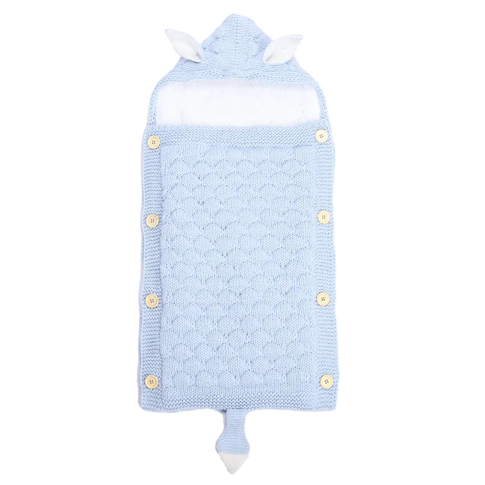 Baby Knitted Rabbit Ear Sleep Sack