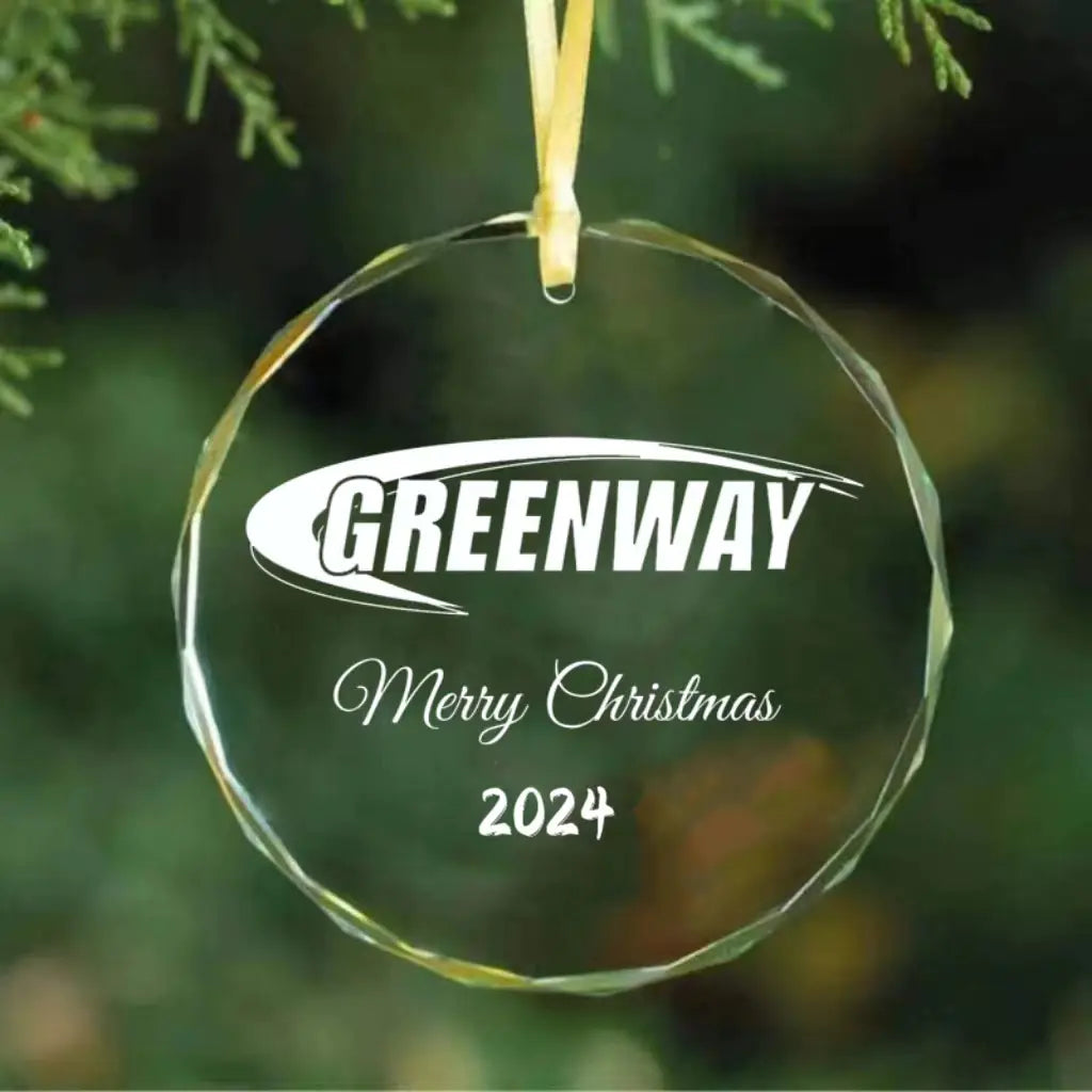 Crystal Glass Christmas Tree Ornament - Creative Holiday Decor