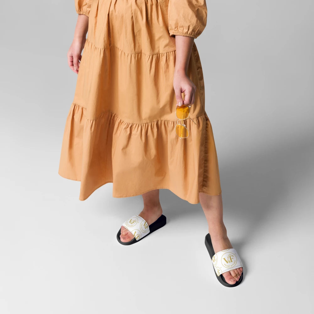 Rep Velvet & Float-Women's Slides