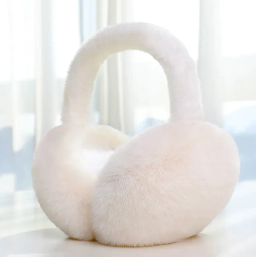 Chic Winter Rabbit Fur Earmuffs