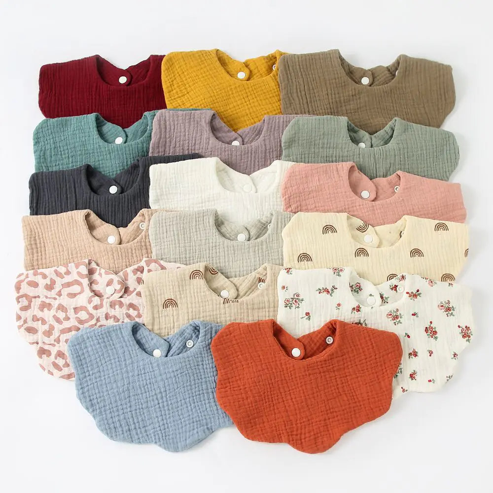 Cotton Soft Baby Drool Bibs