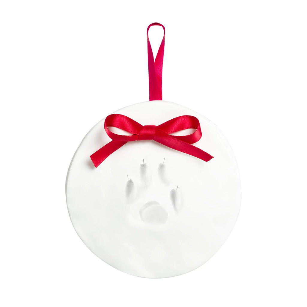 Tiny Ideas Christmas Paw Print Ornament Kit DIY No Bake No Mess Holiday Keepsake Dog or Cat Christmas Ornament Pet Memorial Keepsake